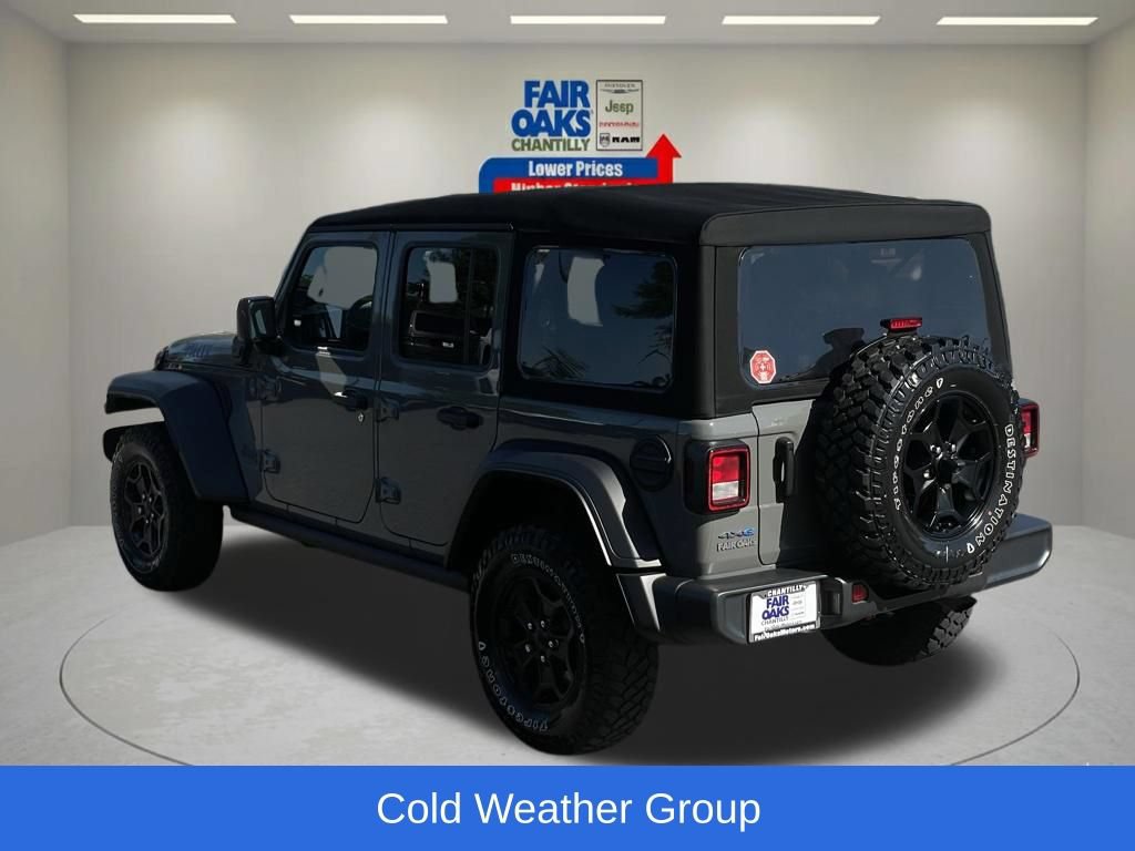 Used 2023 Jeep Wrangler Unlimited w/ Cold Weather Group AWD/4WD image 9