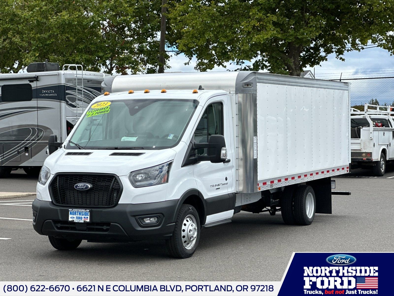 New 2023 Ford Transit 350 DRW w/ Upfitter Package