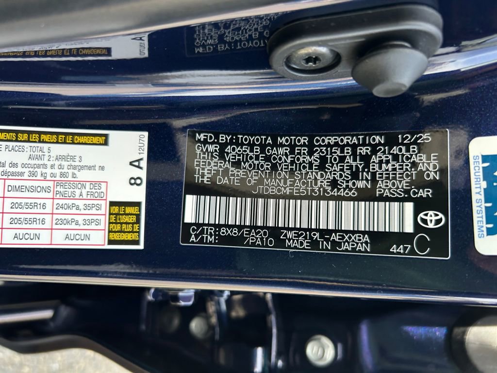 Used 2026 Toyota Corolla XLE FWD image 36