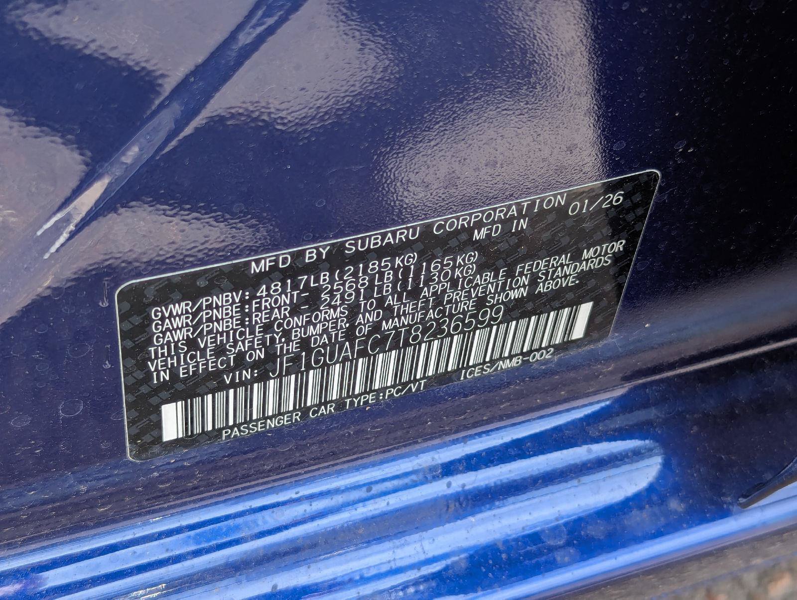 New 2026 Subaru Impreza 2.0i Sport AWD/4WD image 38