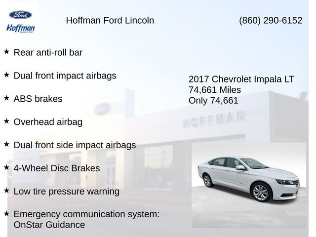 Used 2017 Chevrolet Impala LT FWD image 12