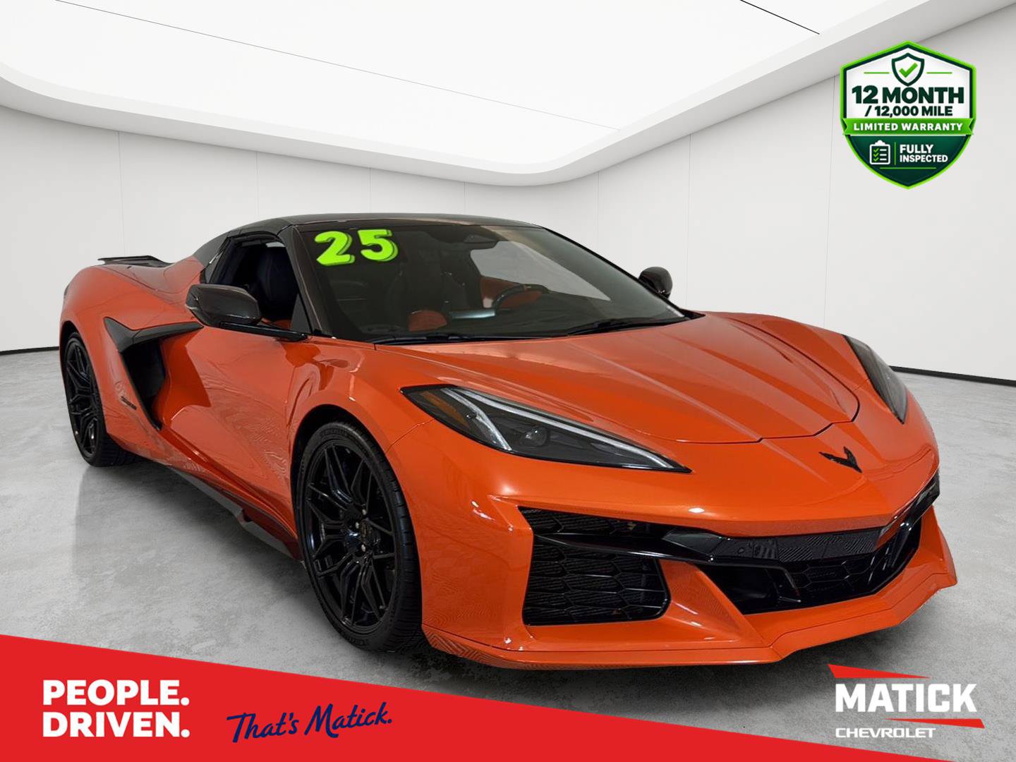 Used 2025 Chevrolet Corvette Z06 RWD image 1