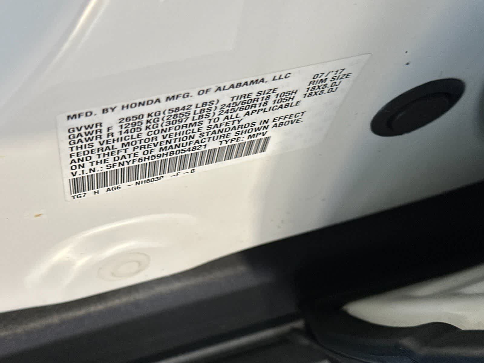 Used 2017 Honda Pilot EX-L image 32
