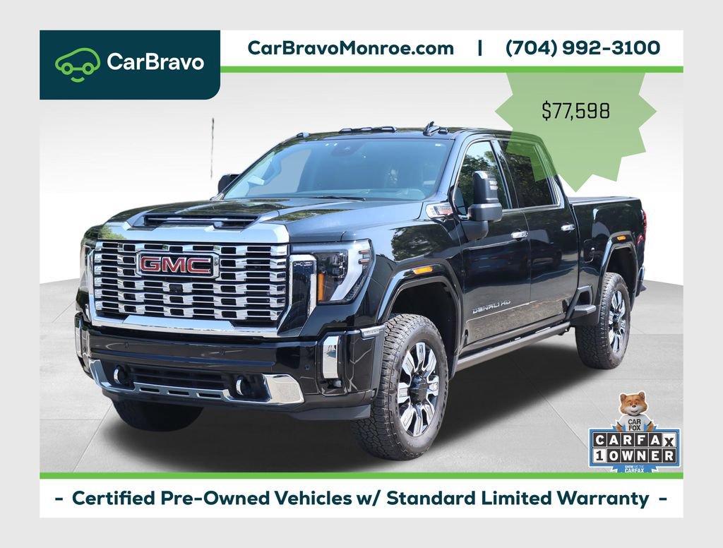 Certified 2024 GMC Sierra 3500 Denali w/ Denali Reserve Package AWD/4WD 360° Tour