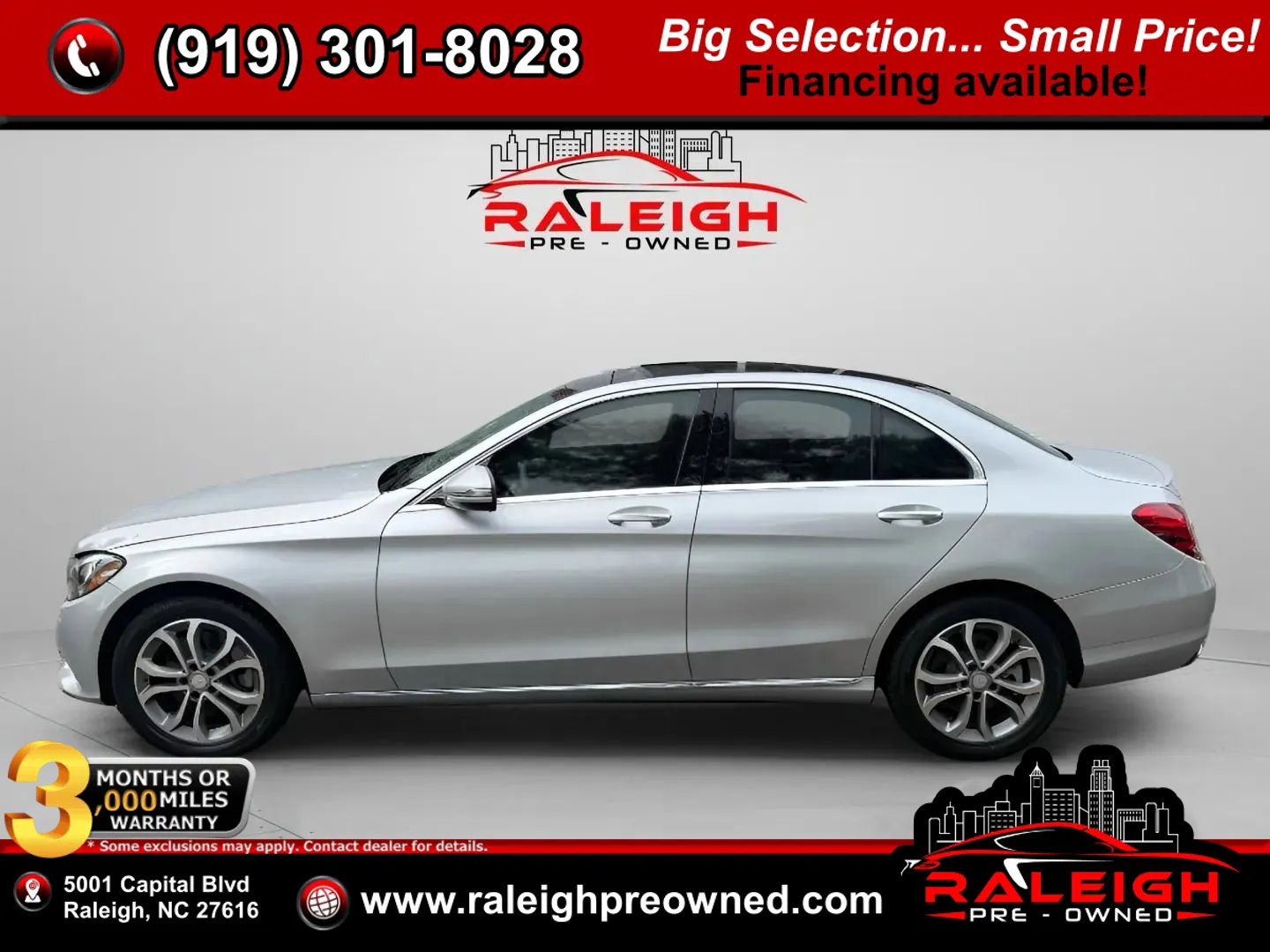 Used 2016 Mercedes-Benz C 300 4MATIC Sedan image 1