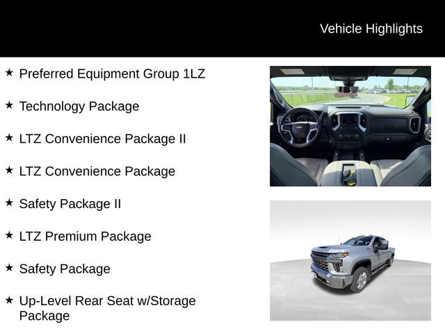 Used 2020 Chevrolet Silverado 2500 LTZ w/ LTZ Premium Package AWD/4WD image 11