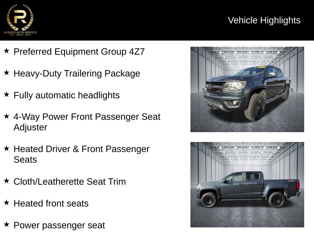 Used 2017 Chevrolet Colorado Z71 AWD/4WD image 10