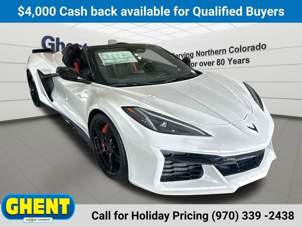 New 2025 Chevrolet Corvette E-Ray w/ Stealth Interior Trim Package