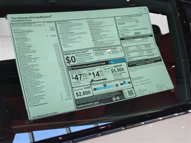 New 2026 BMW M5 w/ Executive Package image 18