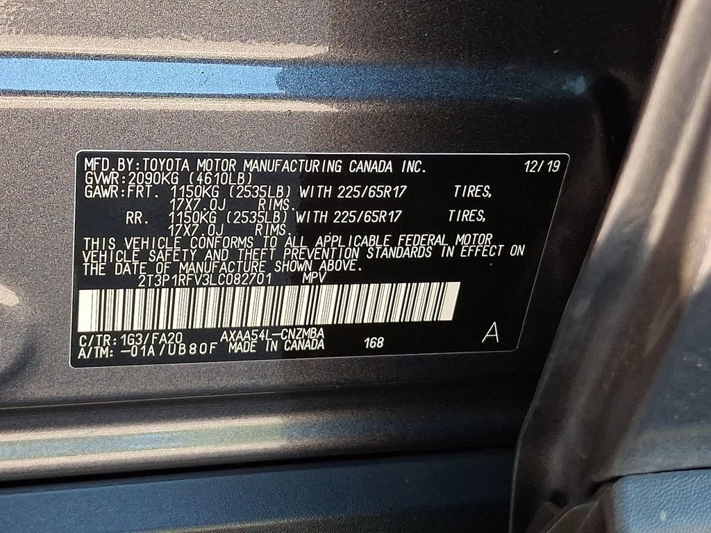 Used 2020 Toyota RAV4 XLE AWD/4WD image 27