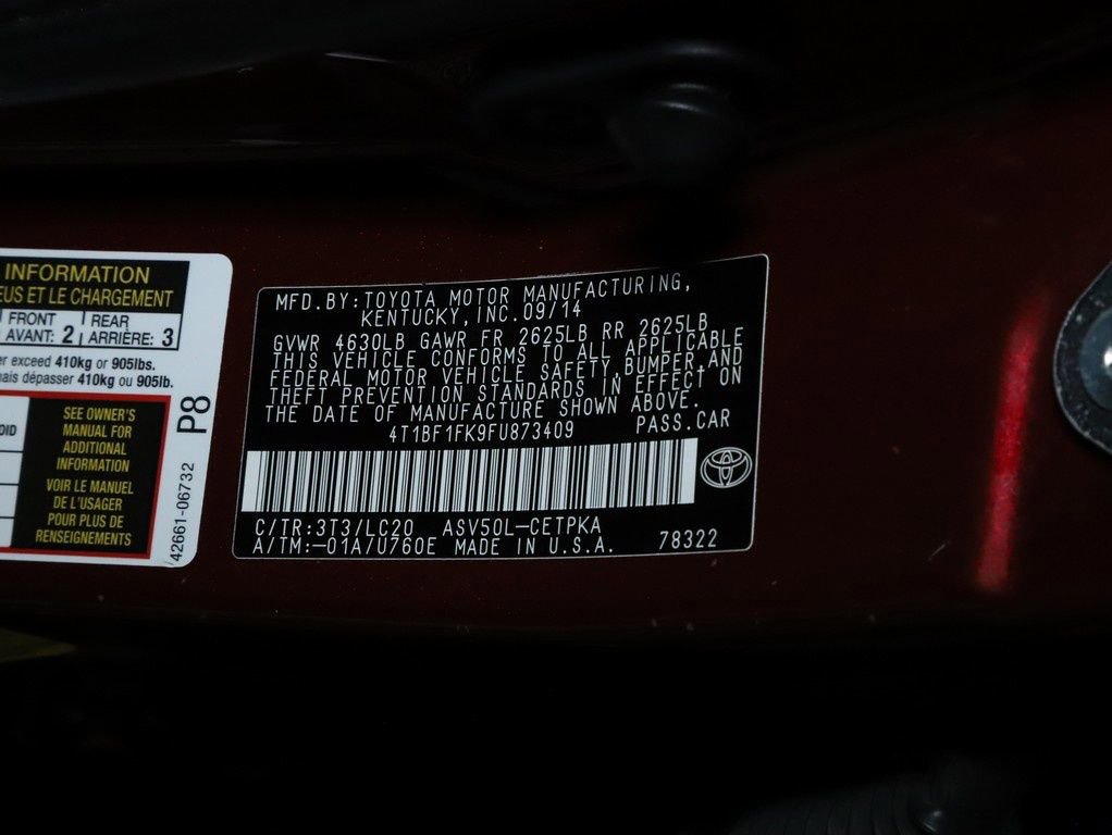 Used 2015 Toyota Camry XSE image 20