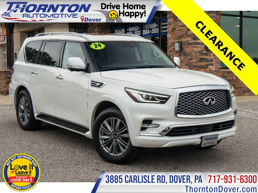 Used 2024 INFINITI QX80 Luxe w/ Cargo Package AWD/4WD image 1