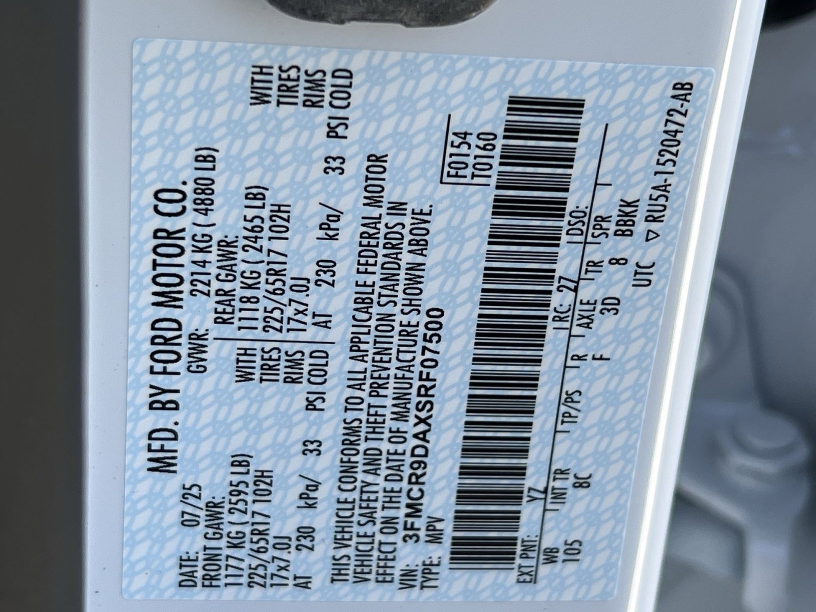 New 2025 Ford Bronco Sport Badlands w/ Badlands Tech Package image 28