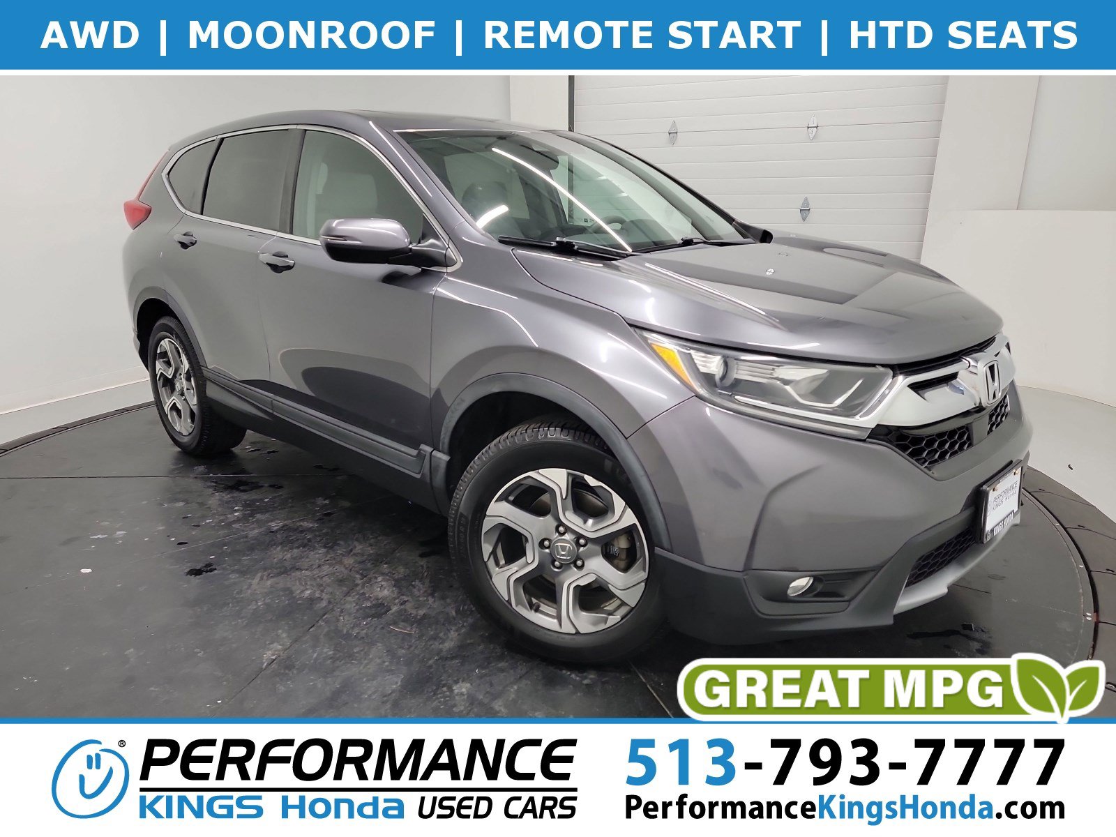 Used 2017 Honda CR-V EX image 1