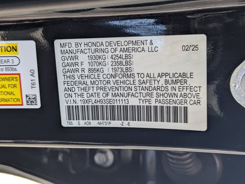 Used 2025 Honda Civic Sport Touring image 37