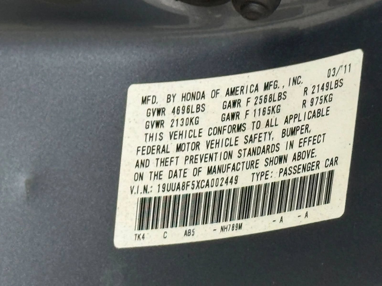Used 2012 Acura TL w/ Technology Package FWD image 39