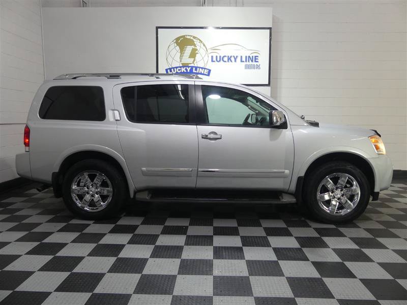 Used 2014 Nissan Armada Platinum w/ 2nd Row Captain Seat Package AWD/4WD image 6