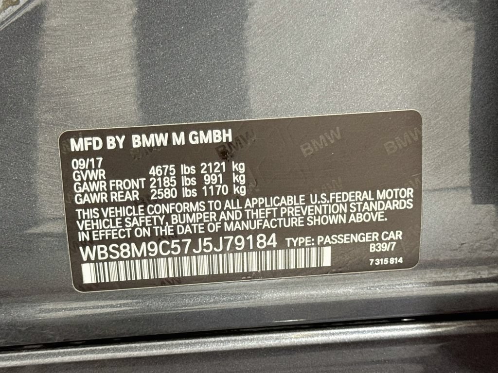 Used 2018 BMW M3 RWD image 53