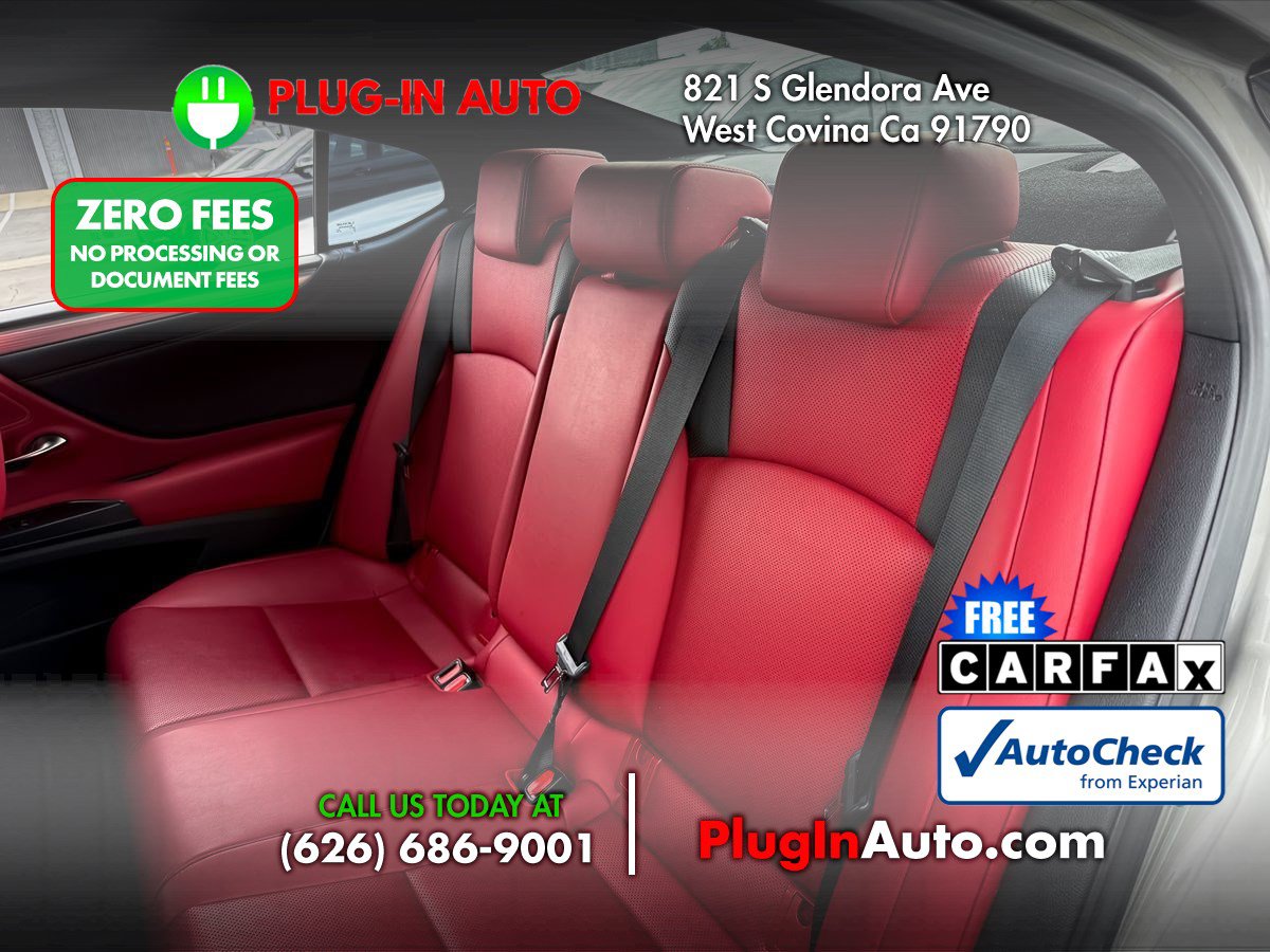 Used 2021 Lexus ES 350 F Sport w/ Accessory Package 2 FWD image 2