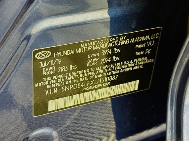 Used 2020 Hyundai Elantra SEL w/ Cargo Package (C1) FWD image 40