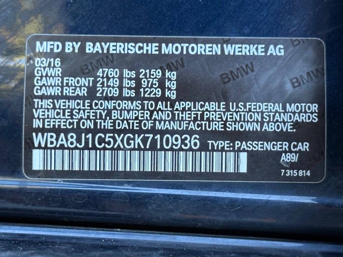 Used 2016 BMW 328d xDrive Wagon AWD/4WD image 37