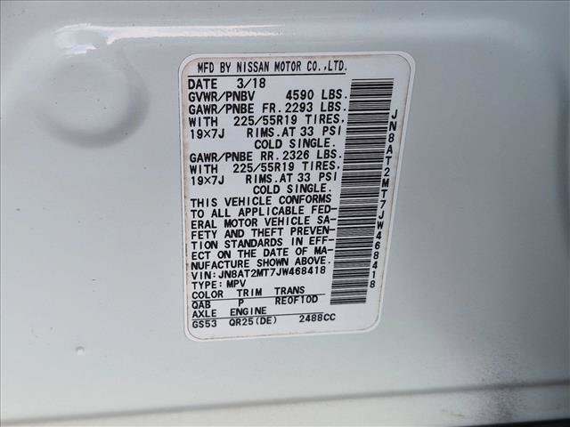 Used 2018 Nissan Rogue SL w/ Premium Package FWD image 23