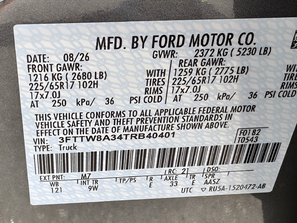 New 2026 Ford Maverick XL FWD image 40