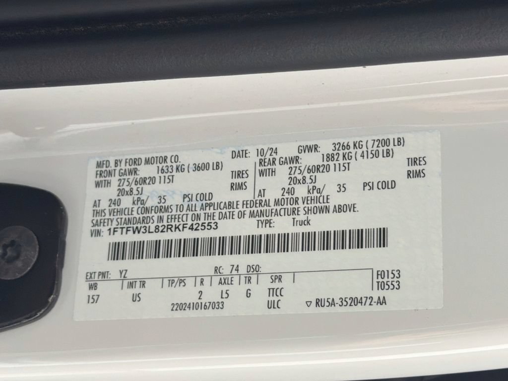 Used 2024 Ford F150 XLT w/ Equipment Group 302A MID AWD/4WD image 28