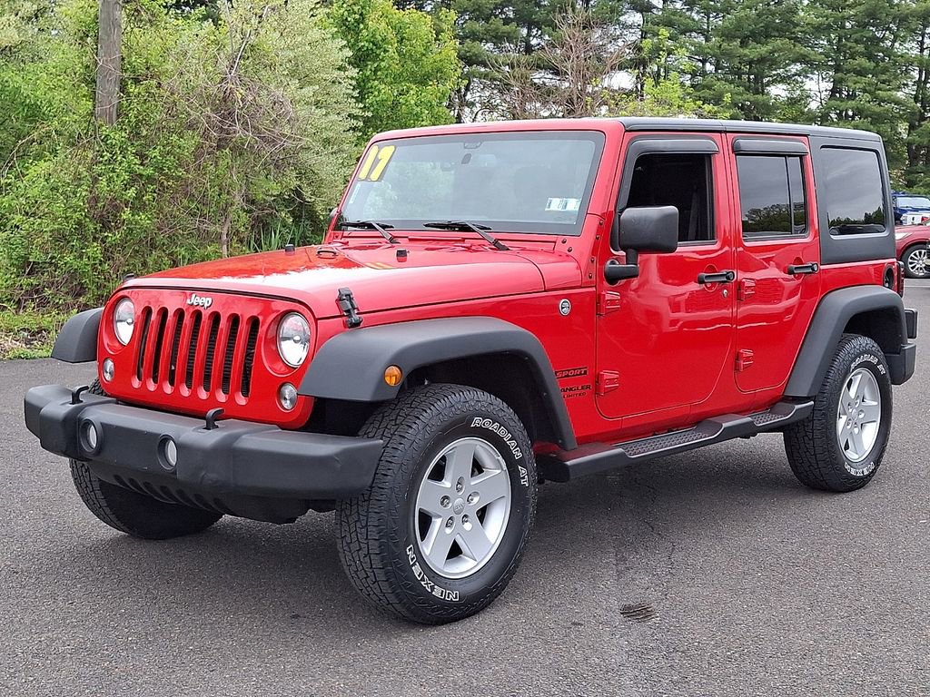 Used 2017 Jeep Wrangler Unlimited Sport w/ Quick Order Package 24S AWD/4WD image 3