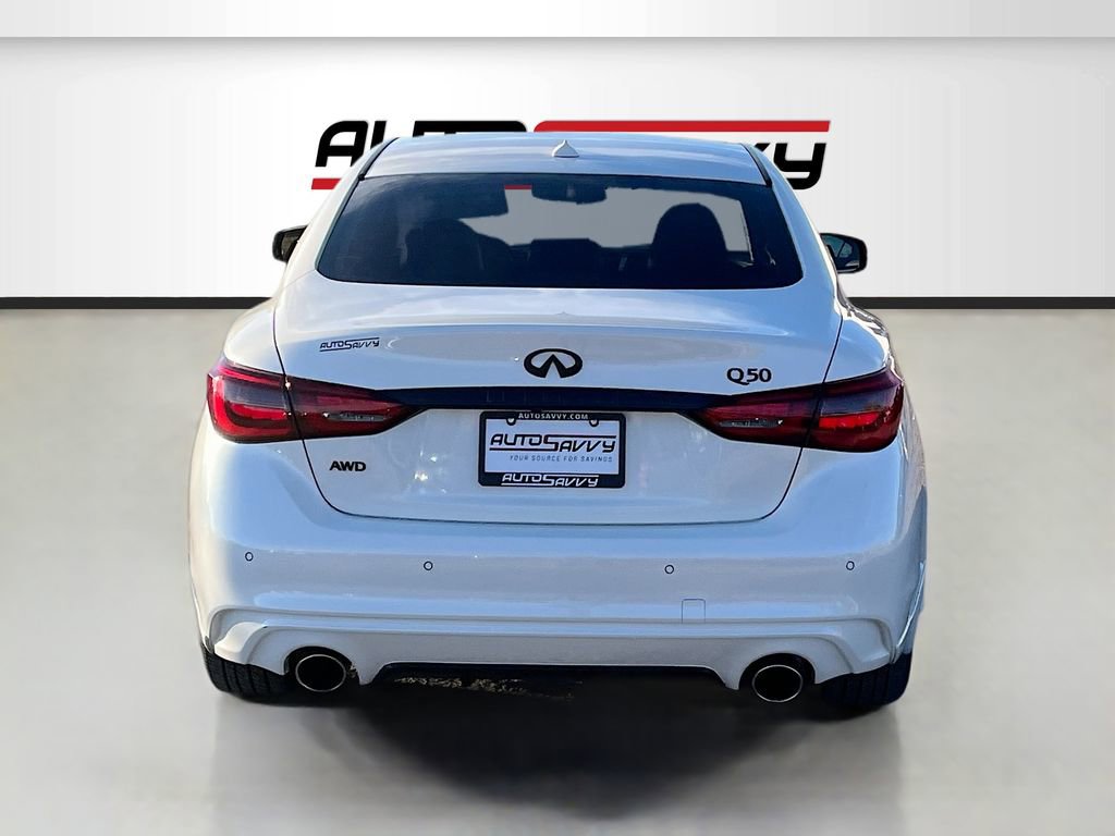 Used 2022 INFINITI Q50 Luxe w/ Cargo Package image 6