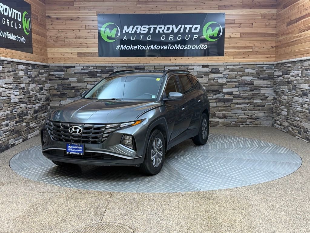 Used 2023 Hyundai Tucson Blue w/ Cargo Package image 4