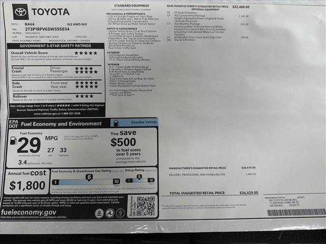 New 2025 Toyota RAV4 XLE image 25