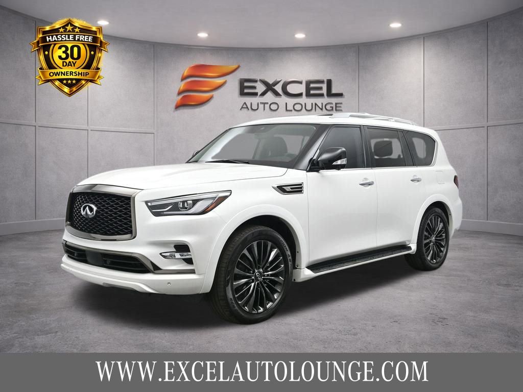 Used 2021 INFINITI QX80 Premium Select w/ Cargo Package AWD/4WD image 1
