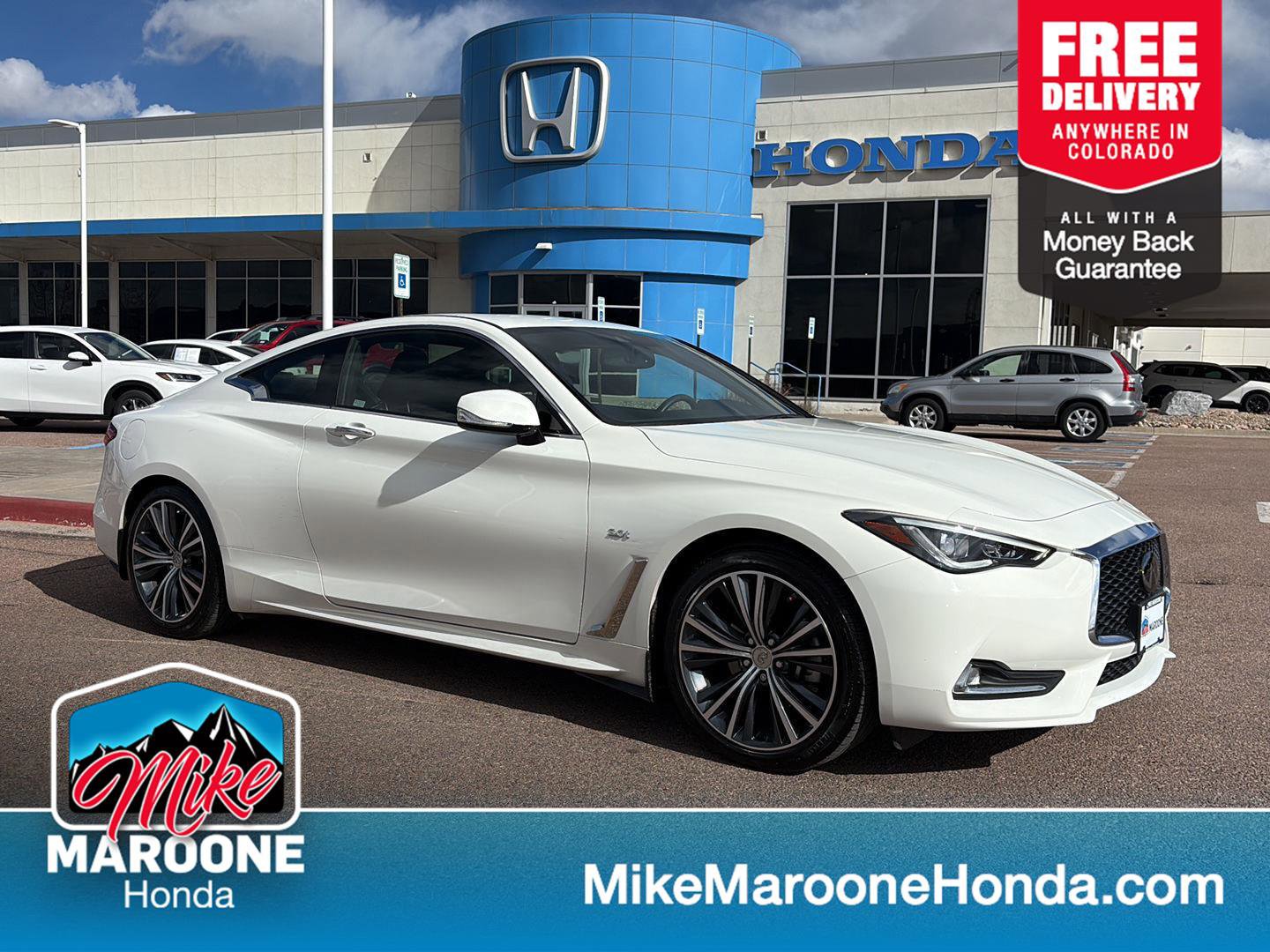 Used 2019 INFINITI Q60 3.0t Luxe w/ Essential Package