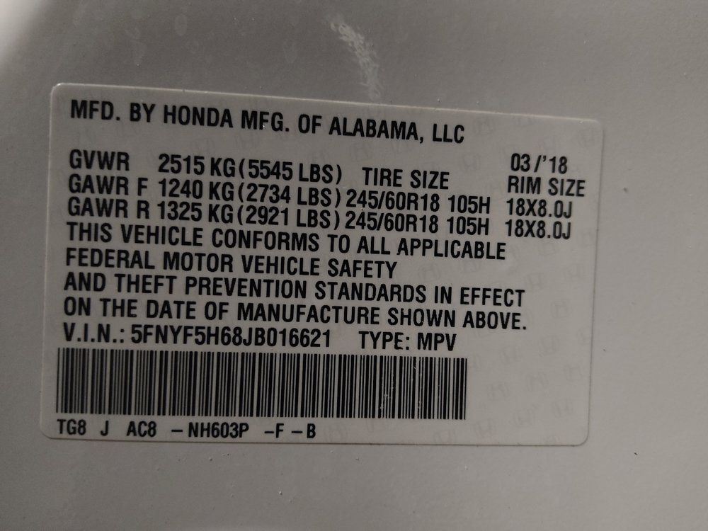 Used 2018 Honda Pilot EX-L image 33