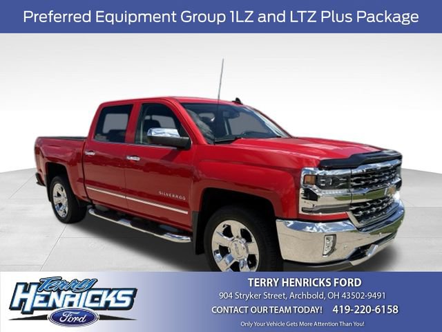Used 2017 Chevrolet Silverado 1500 LTZ w/ Sport Package AWD/4WD 360° Tour