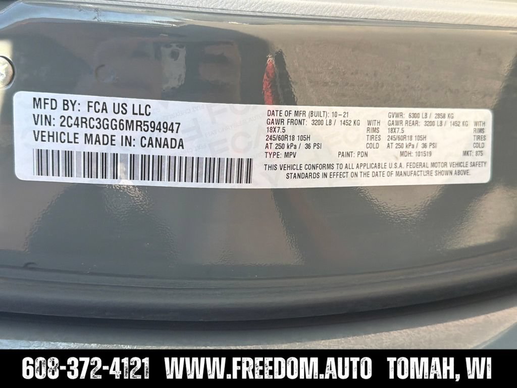 Used 2021 Chrysler Pacifica Limited w/ Premium & Safety Sphere Group AWD/4WD image 30