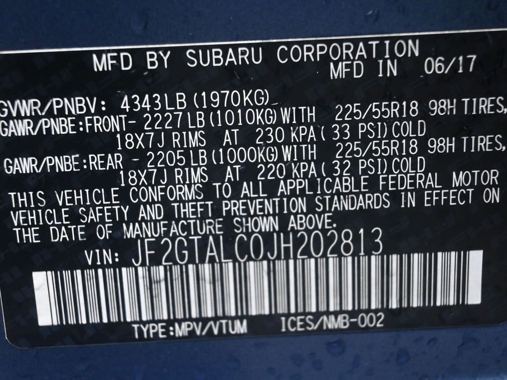 Used 2018 Subaru Crosstrek 2.0i Limited image 9