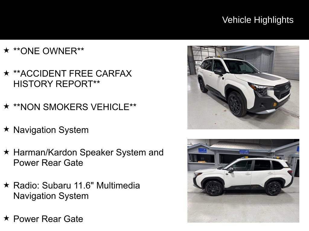 Certified 2026 Subaru Forester Wilderness AWD/4WD image 10