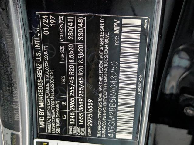 Certified 2024 Mercedes-Benz EQE 350+ SUV image 28