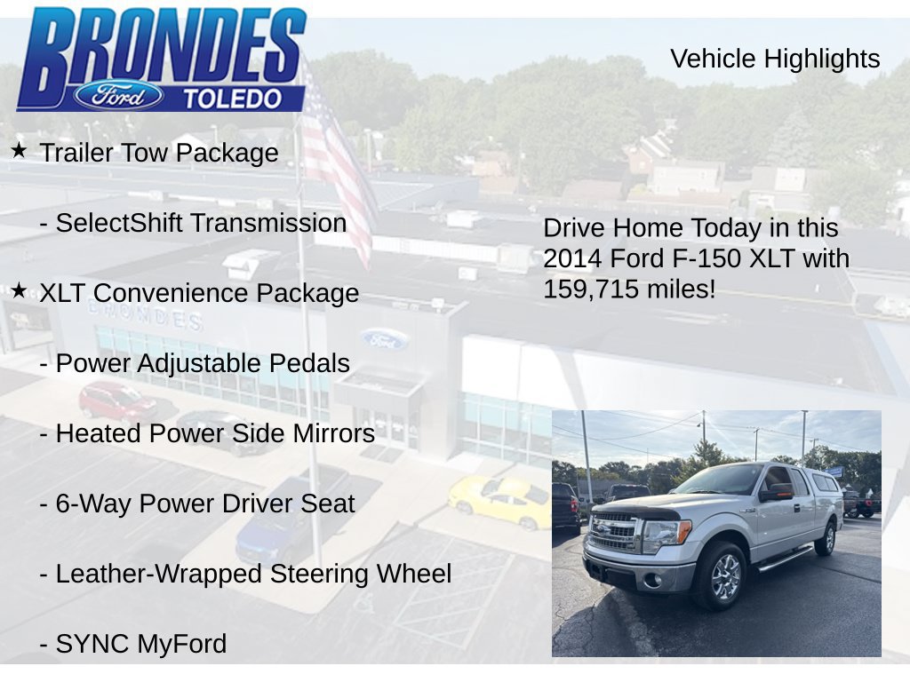 Used 2014 Ford F150 XLT w/ XLT Chrome Package RWD image 11