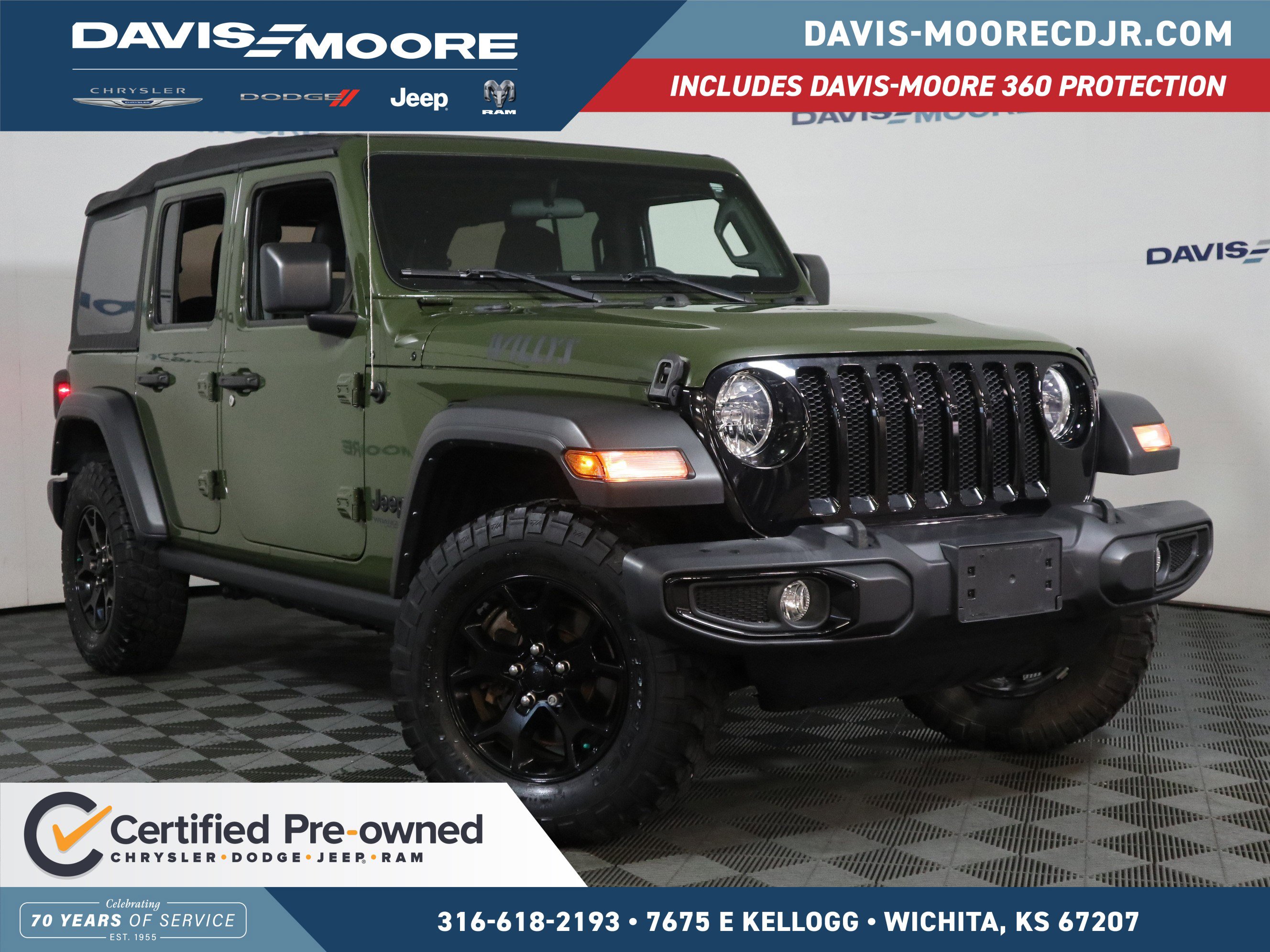 Used 2021 Jeep Wrangler Unlimited Sport