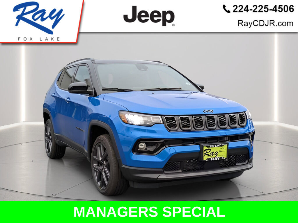 New 2026 Jeep Compass Limited w/ Sun, Sound & Navigation Group