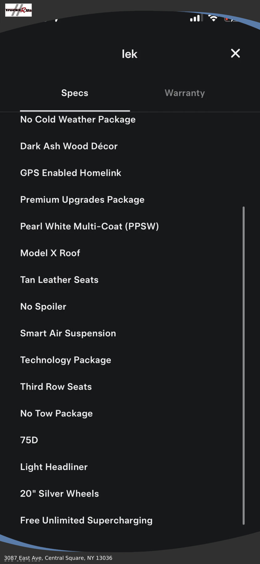 Used 2016 Tesla Model X 75D image 22