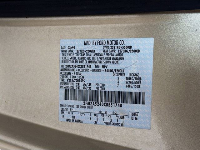 Used 1999 Ford Windstar SE image 36