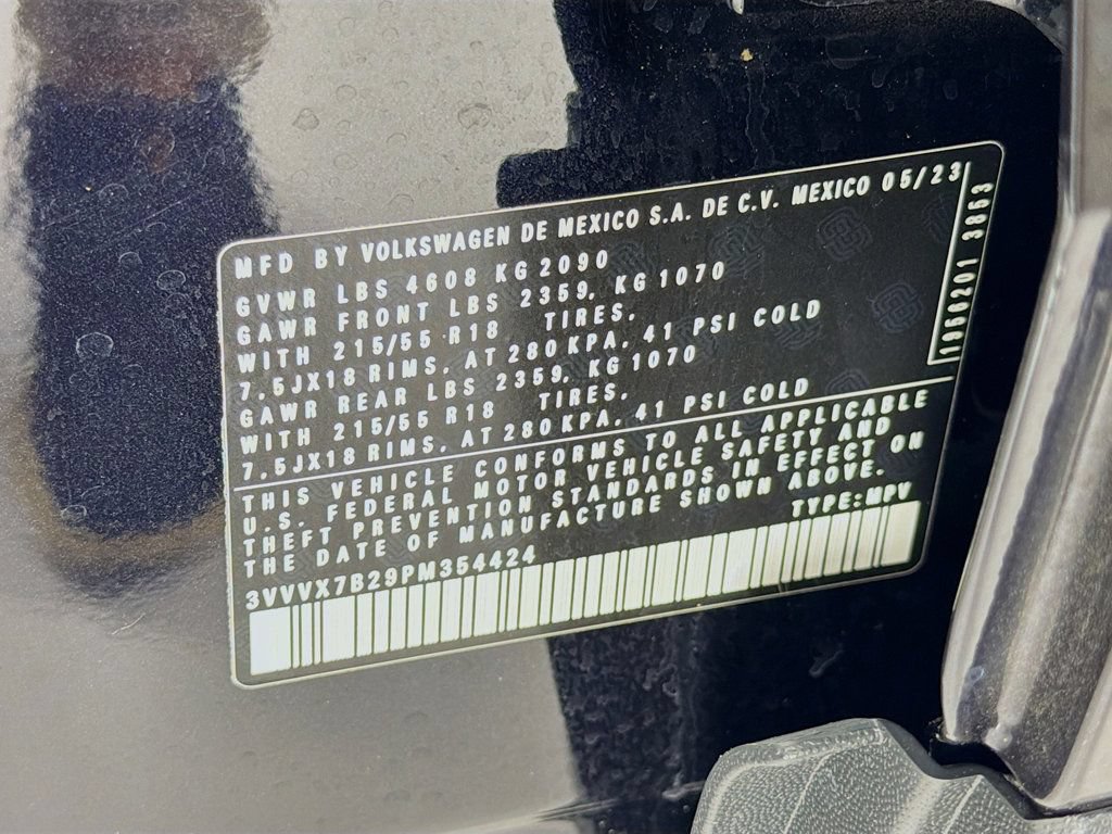 Certified 2023 Volkswagen Taos SE AWD/4WD image 31