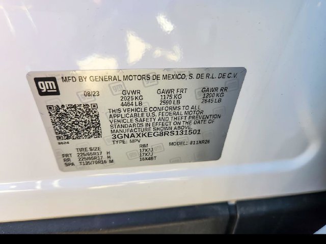 Used 2024 Chevrolet Equinox LT w/ LPO, Floor Liner Package FWD image 25