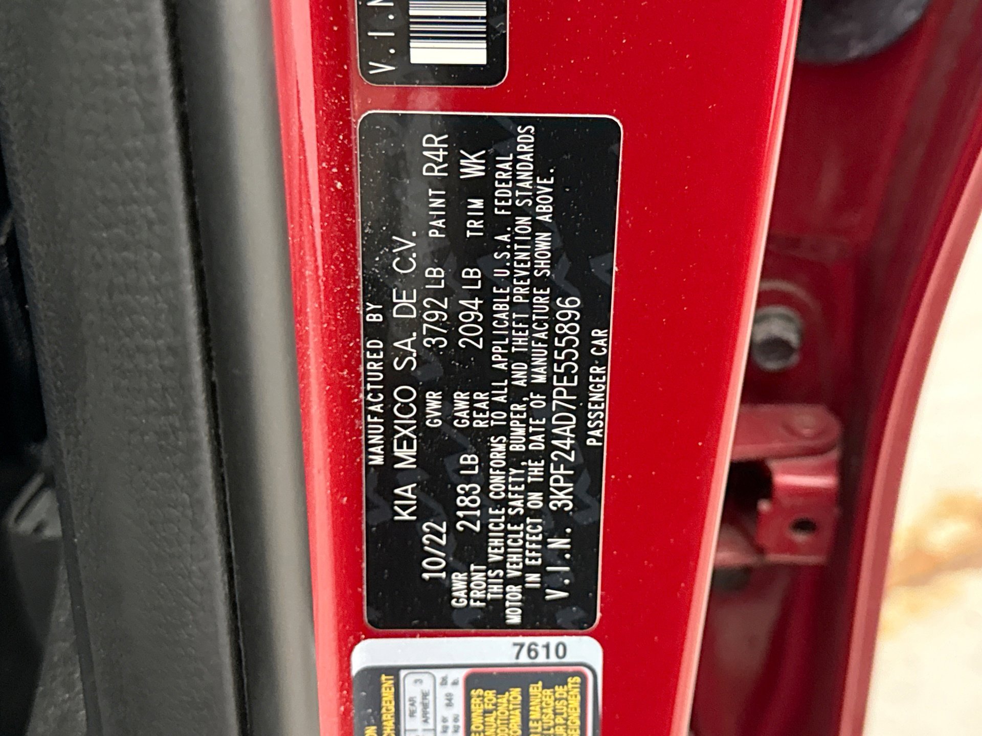 Used 2023 Kia Forte LXS image 12