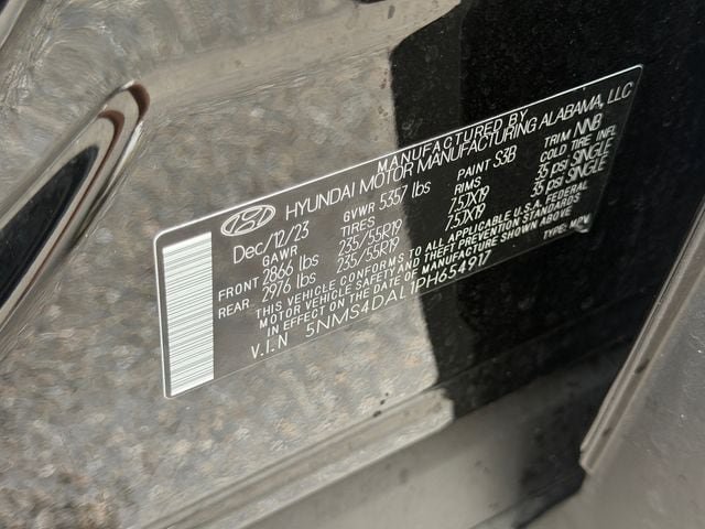 Used 2023 Hyundai Santa Fe Limited AWD/4WD image 24