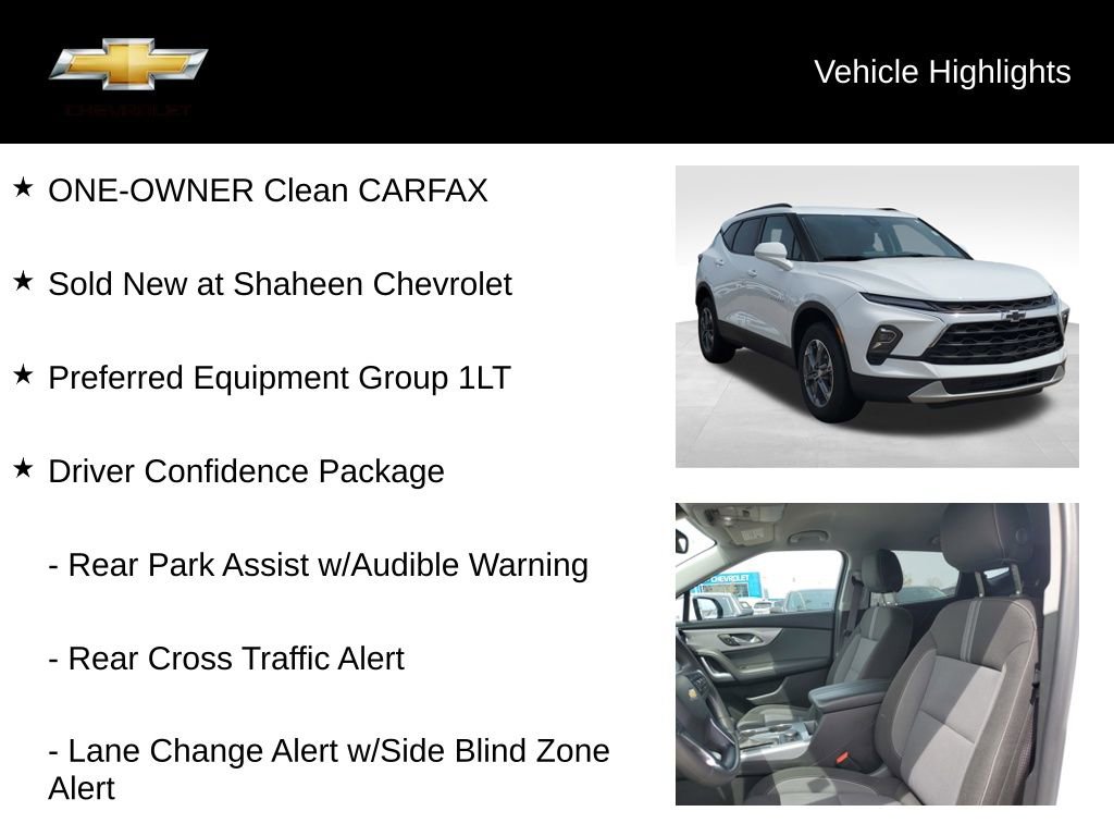 Used 2024 Chevrolet Blazer LT w/ Convenience Package FWD image 18